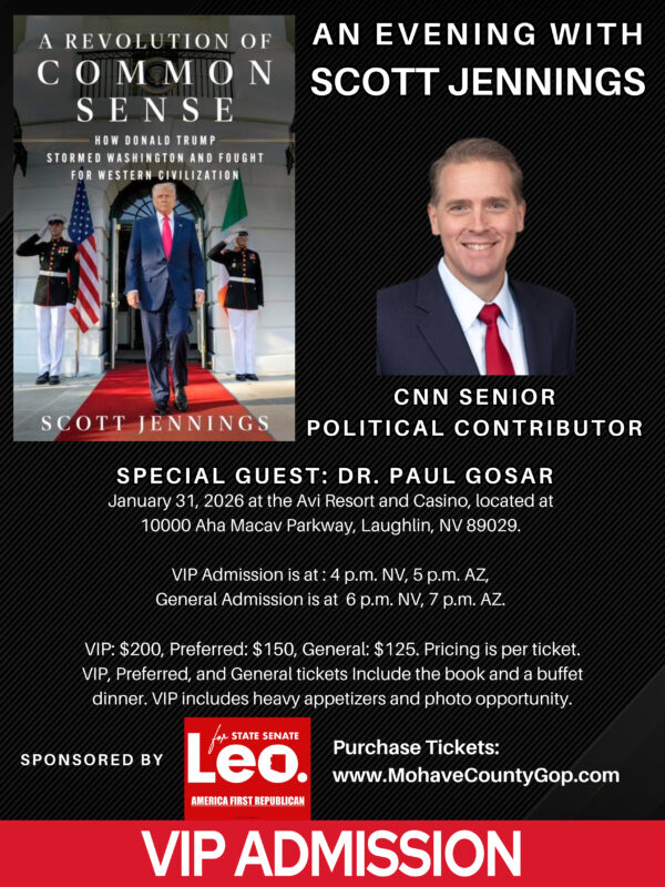 An Evening with Scott Jennings – VIP Admission