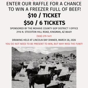 Side of Beef Raffle  6  Tickets
