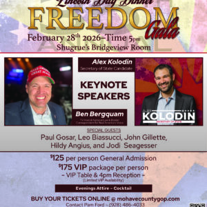 Lincoln Day Dinner Freedom Gala